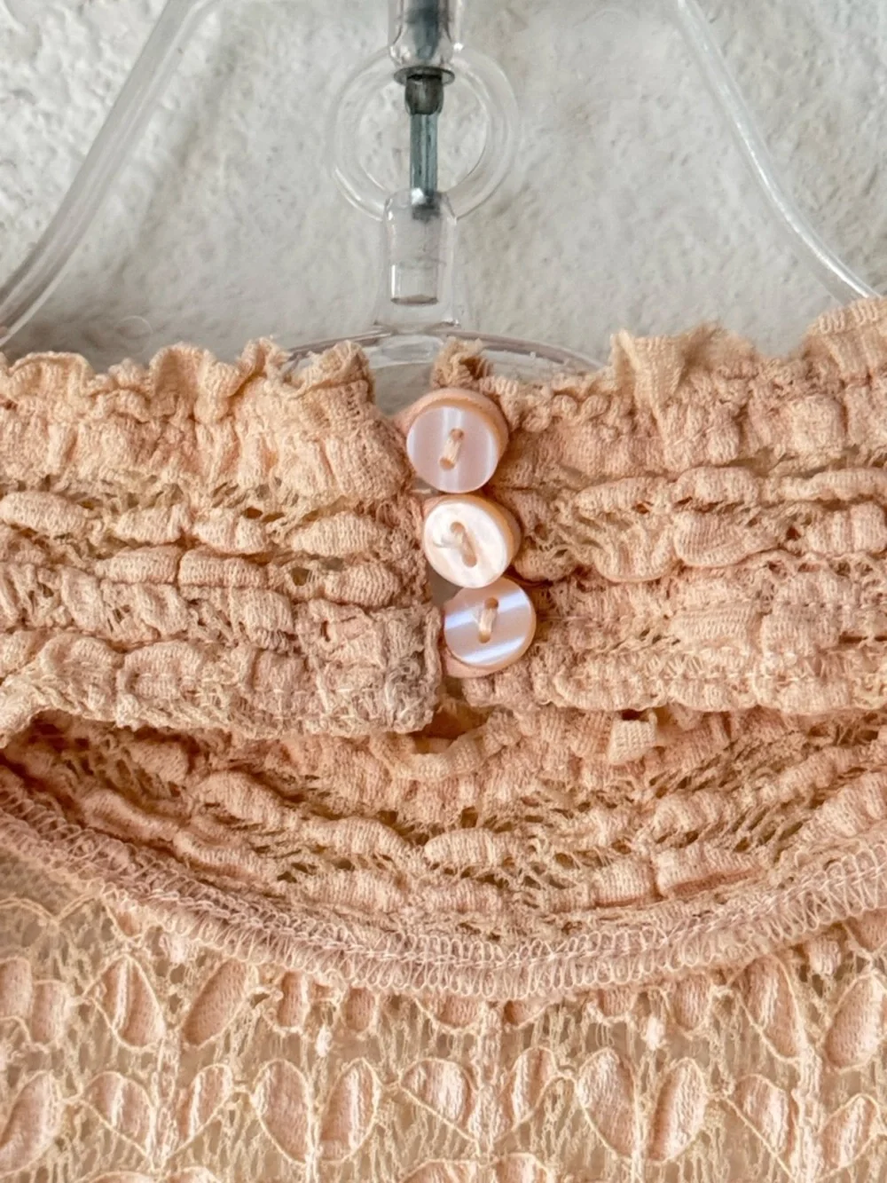 Free People Angelina Bodysuit Lace & Mesh Long-Sleeve Bodysuit M FLAWS